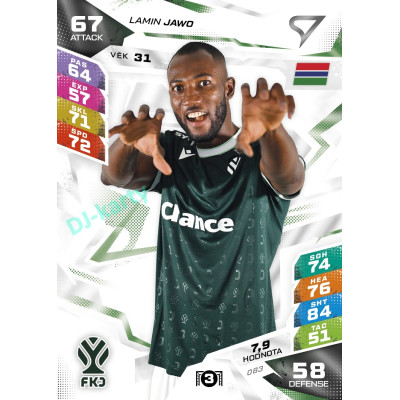 2026/27 Sportzoo Chance Liga DUEL #083 Lamin Jawo