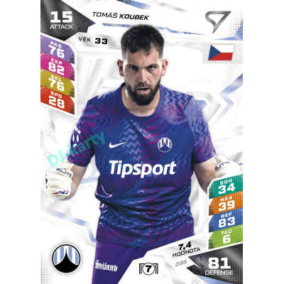 2026/27 Sportzoo Chance Liga DUEL #086 Tomáš Koubek