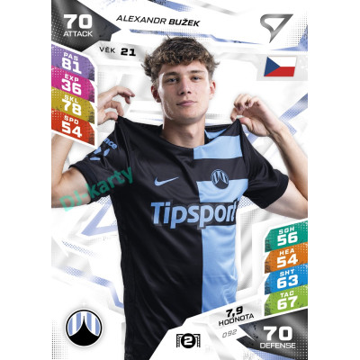 2026/27 Sportzoo Chance Liga DUEL #092 Alexandr Bužek