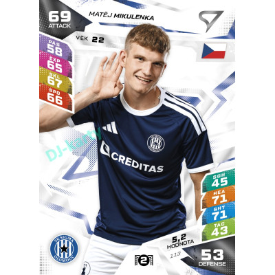 2026/27 Sportzoo Chance Liga DUEL #113 Matěj Mikulenka