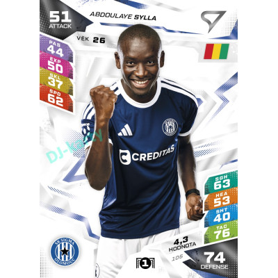 2026/27 Sportzoo Chance Liga DUEL #106 Abdoulaye Sylla