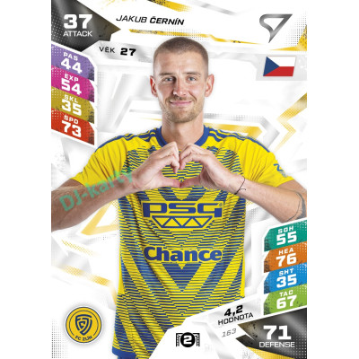 2026/27 Sportzoo Chance Liga DUEL #163 Jakub Černín