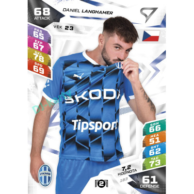 2026/27 Sportzoo Chance Liga DUEL #183 Daniel Langhamer