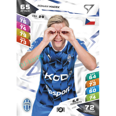 2026/27 Sportzoo Chance Liga DUEL #185 Roman Macek