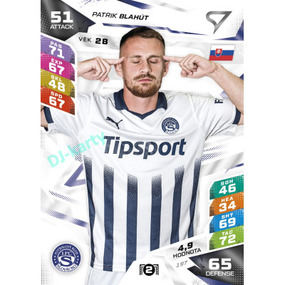 2026/27 Sportzoo Chance Liga DUEL #197 Patrik Blahút