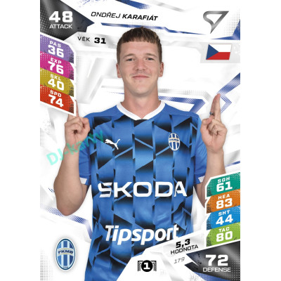 2026/27 Sportzoo Chance Liga DUEL #179 Ondřej Karafiát