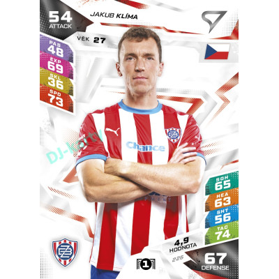 2026/27 Sportzoo Chance Liga DUEL #226 Jakub Klíma