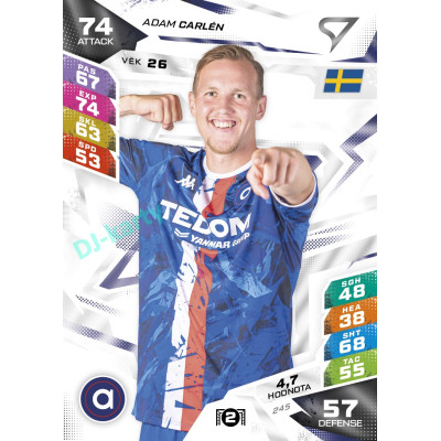 2026/27 Sportzoo Chance Liga DUEL #245 Adam Carlén