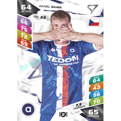 2026/27 Sportzoo Chance Liga DUEL #248 Daniel Samek