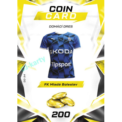 2026/27 Sportzoo Chance Liga DUEL #CC-34 domácí dres Coin Cards