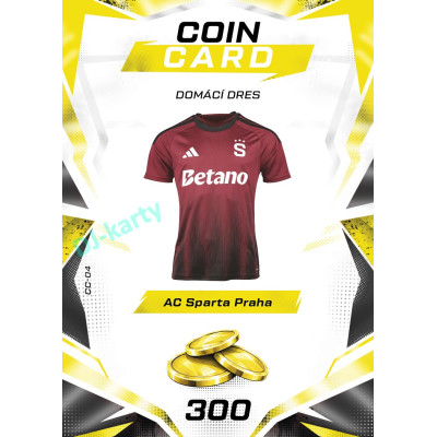 2026/27 Sportzoo Chance Liga DUEL #CC-04 domácí dres Coin Cards