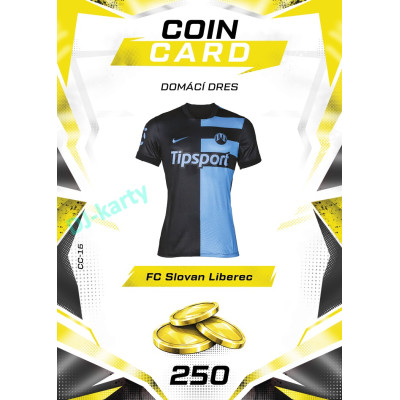 2026/27 Sportzoo Chance Liga DUEL #CC-16 domácí dres Coin Cards