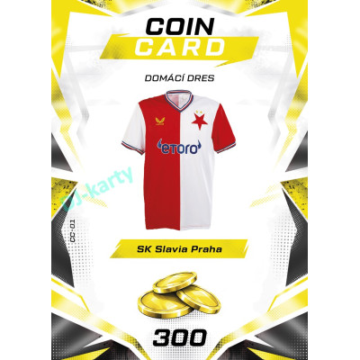 2026/27 Sportzoo Chance Liga DUEL #CC-01 domácí dres Coin Cards