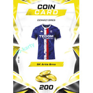 2026/27 Sportzoo Chance Liga DUEL #CC-46 domácí dres Coin Cards