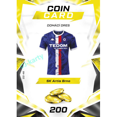 2026/27 Sportzoo Chance Liga DUEL #CC-46 domácí dres Coin Cards