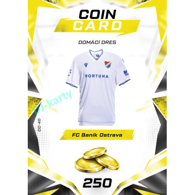 2026/27 Sportzoo Chance Liga DUEL #CC-40 domácí dres Coin Cards