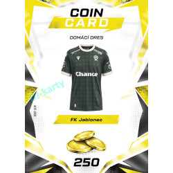 2026/27 Sportzoo Chance Liga DUEL #CC-13 domácí dres Coin Cards