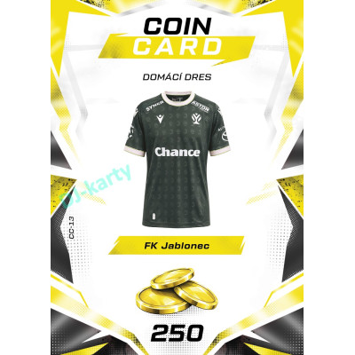 2026/27 Sportzoo Chance Liga DUEL #CC-13 domácí dres Coin Cards