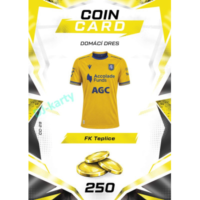 2026/27 Sportzoo Chance Liga DUEL #CC-28 domácí dres Coin Cards