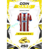 2026/27 Sportzoo Chance Liga DUEL #CC-43 domácí dres Coin Cards
