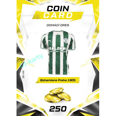 2026/27 Sportzoo Chance Liga DUEL #CC-25 domácí dres Coin Cards