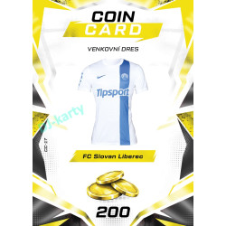 2026/27 Sportzoo Chance Liga DUEL #CC-17 venkovní dres Coin Cards