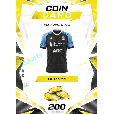 2026/27 Sportzoo Chance Liga DUEL #CC-29 venkovní dres Coin Cards