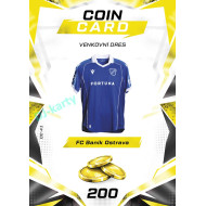 2026/27 Sportzoo Chance Liga DUEL #CC-41 venkovní dres Coin Cards