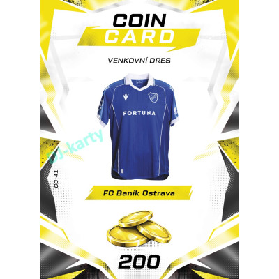 2026/27 Sportzoo Chance Liga DUEL #CC-41 venkovní dres Coin Cards