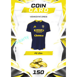 2026/27 Sportzoo Chance Liga DUEL #CC-32 venkovní dres Coin Cards