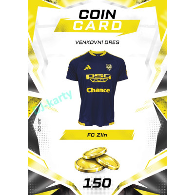 2026/27 Sportzoo Chance Liga DUEL #CC-32 venkovní dres Coin Cards