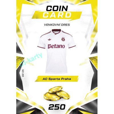 2026/27 Sportzoo Chance Liga DUEL #CC-05 venkovní dres Coin Cards