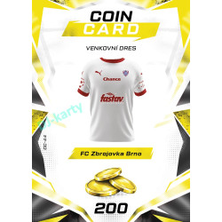 2026/27 Sportzoo Chance Liga DUEL #CC-44 venkovní dres Coin Cards
