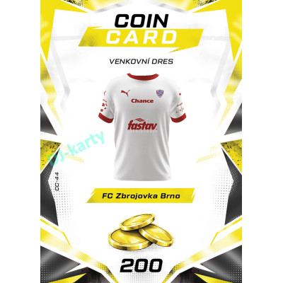 2026/27 Sportzoo Chance Liga DUEL #CC-44 venkovní dres Coin Cards