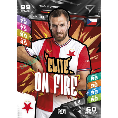 2026/27 Sportzoo Chance Liga DUEL #OE-1 Tomáš Chorý On Fire Elite