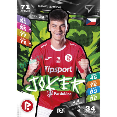 2026/27 Sportzoo Chance Liga DUEL #JO-10 Daniel Smékal Joker