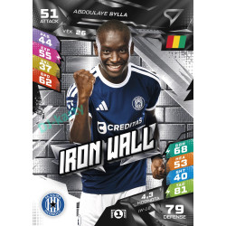 2026/27 Sportzoo Chance Liga DUEL #IW-18 Abdoulaye Sylla Iron Wall