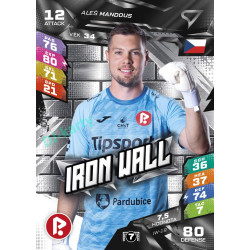 2026/27 Sportzoo Chance Liga DUEL #IW-19 Aleš Mandous Iron Wall