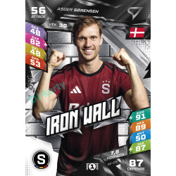 2026/27 Sportzoo Chance Liga DUEL #IW-05 Asgren SØRENSEN Iron Wall