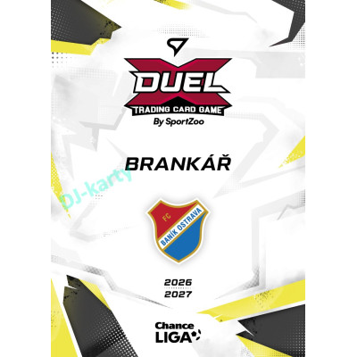 2026/27 Sportzoo Chance Liga DUEL #IW-31 Martin Jedlička Iron Wall