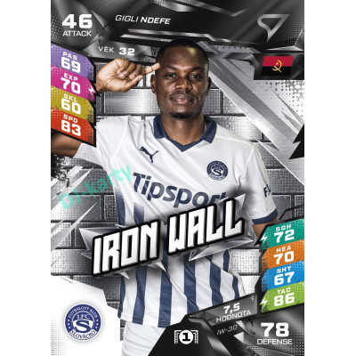 2026/27 Sportzoo Chance Liga DUEL #IW-30 Gigli Ndefe Iron Wall