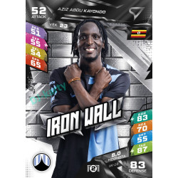 2026/27 Sportzoo Chance Liga DUEL #IW-16 Aziz Abdu Kayondo Iron Wall