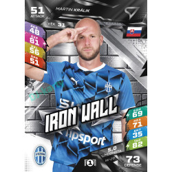 2026/27 Sportzoo Chance Liga DUEL #IW-28 Martin Králik Iron Wall