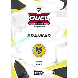 2026/27 Sportzoo Chance Liga DUEL #IW-25 Stanislav Dostál Iron Wall