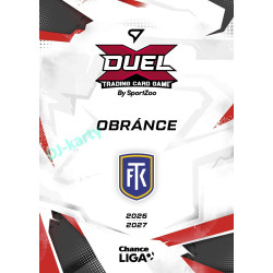 2026/27 Sportzoo Chance Liga DUEL #IW-24 Dalibor Večerka Iron Wall