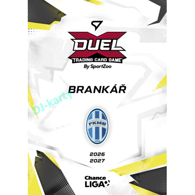 2026/27 Sportzoo Chance Liga DUEL #IW-27 Jiří Floder Iron Wall