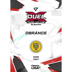2026/27 Sportzoo Chance Liga DUEL #IW-26 Jakub Černín Iron Wall