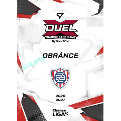 2026/27 Sportzoo Chance Liga DUEL #IW-34 Jan Juroška Iron Wall