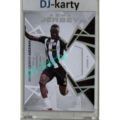 2024/25 Sportzoo Chance Liga 2. série #GJ-QA Quadri Adebayo Adediran Game Jersey 66/70
