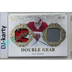 24/25 LC Repre série 2 Collectors Edition #DG-01 Petr Mrázek Double Gear Gold 08/19